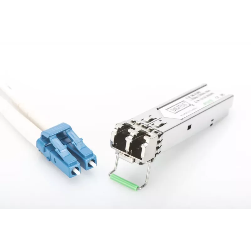 DIGITUS 1.25 Gbps SFP modulis, līdz 80 km vienmoda, LC duplekss savienotājs 1000Base-LX, 1550nm