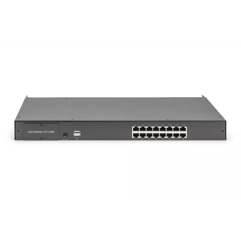 DIGITUS Modular Cat5 KVM slēdzis 16 portu modulārajai KVM konsolei