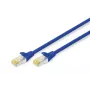 DIGITUS Patch kabelis - CAT6a - S/FTP - Snagless - Cu - 5m - zils