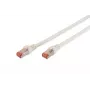 DIGITUS savienojuma kabelis - CAT6 - S/FTP - Snagless - Cu - 0,5m - balts