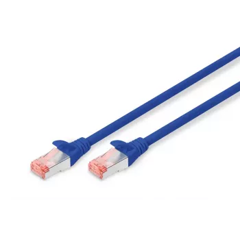 DIGITUS Patch kabelis - CAT6 - S/FTP - Snagless - Cu - 2m - zils