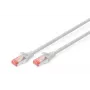 DIGITUS savienojuma kabelis - CAT6 - S/FTP - Snagless - 20m - pelēks