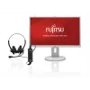 Fujitsu Displays B22-8 WE dators monitors 55,9 cm (22 colli) 1680 x 1050 pikseļi WSXGA+ LED Sudrabs