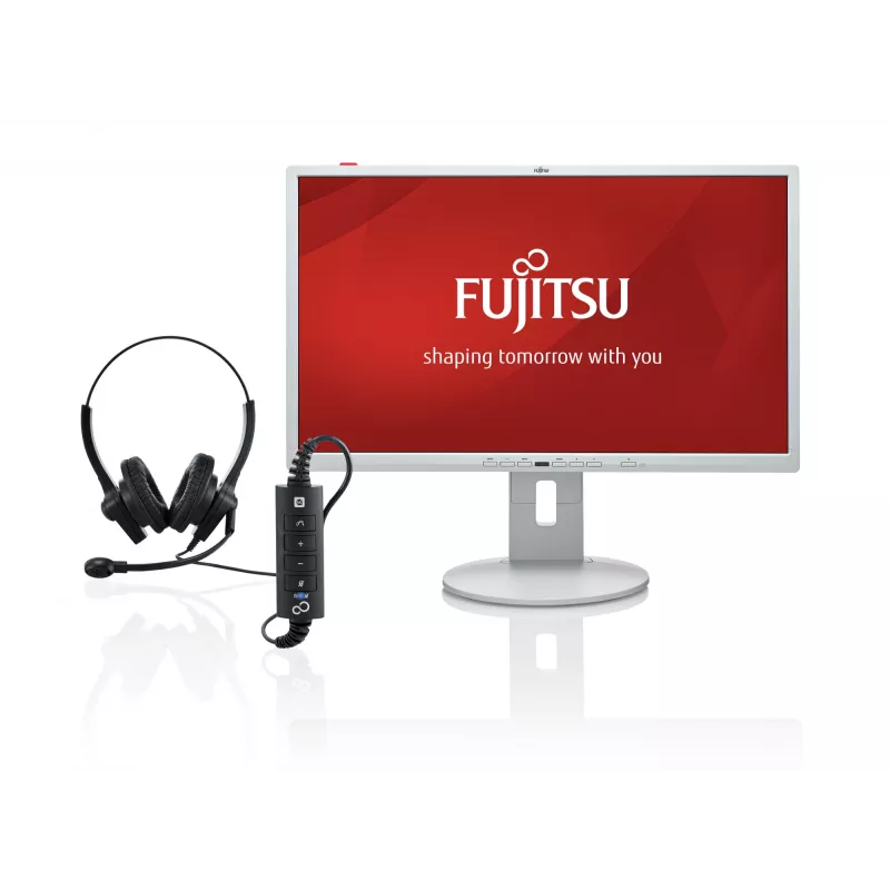 Fujitsu Displays B22-8 WE dators monitors 55,9 cm (22 colli) 1680 x 1050 pikseļi WSXGA+ LED Sudrabs