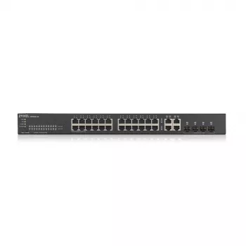 Zyxel GS1920-24V2 pārvaldīts Gigabit Ethernet (10/100/1000) slēdzis, melns