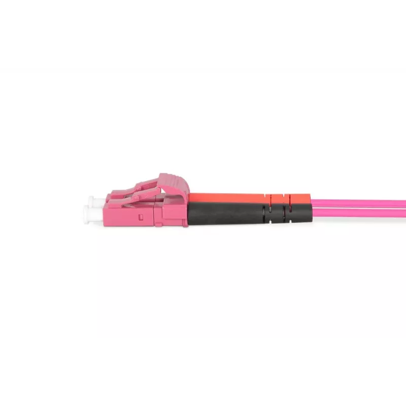 DIGITUS Fiber Optic Patch Cord LC-SC Duplex OM4 50/125µ 1m