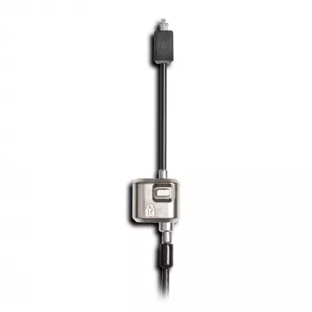 Kensington MiniSaver Mobile Keyed Lock, 1.8 m, atslēgas bloķētājs, plakanā atslēga, oglekļa tērauds, melns