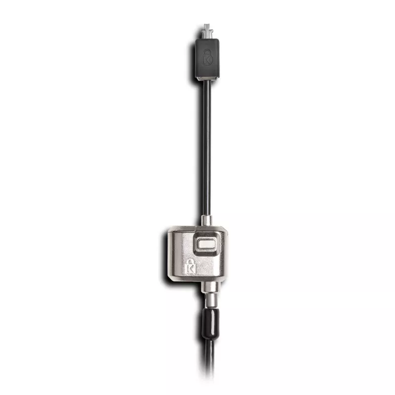 Kensington MiniSaver Mobile Keyed Lock, 1.8 m, atslēgas bloķētājs, plakanā atslēga, oglekļa tērauds, melns
