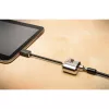 Kensington MiniSaver Mobile Keyed Lock, 1.8 m, atslēgas bloķētājs, plakanā atslēga, oglekļa tērauds, melns