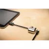 Kensington MiniSaver Mobile Keyed Lock, 1.8 m, atslēgas bloķētājs, plakanā atslēga, oglekļa tērauds, melns