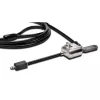 Kensington MiniSaver Mobile Keyed Lock, 1.8 m, atslēgas bloķētājs, plakanā atslēga, oglekļa tērauds, melns