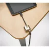 Kensington MiniSaver Mobile Keyed Lock, 1.8 m, atslēgas bloķētājs, plakanā atslēga, oglekļa tērauds, melns