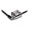 Kensington MiniSaver Mobile Keyed Lock, 1.8 m, atslēgas bloķētājs, plakanā atslēga, oglekļa tērauds, melns