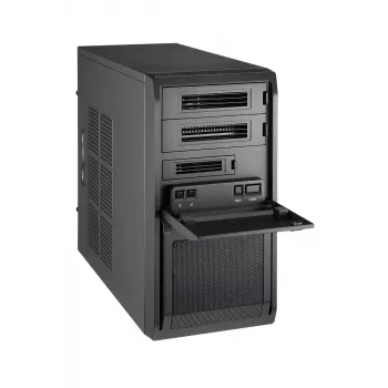 Chieftec LT-01B-350GPB datora korpuss Mini Tower Melns 250 W