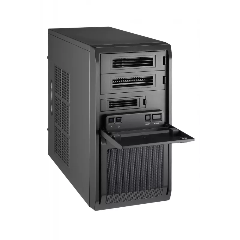 Chieftec LT-01B-350GPB datora korpuss Mini Tower Melns 250 W