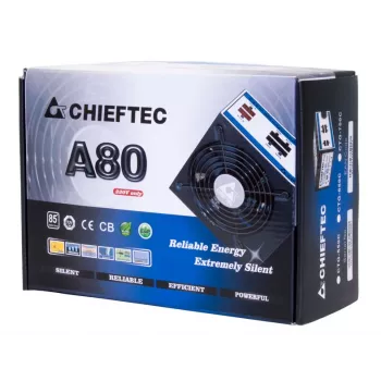 Barošanas bloks Chieftec CTG-550C 550 W 20+4 pin ATX ATX Melns