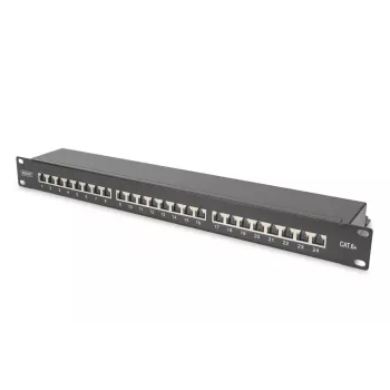 DIGITUS Professional CAT6A, Class EA Patch Panel, ekranēts