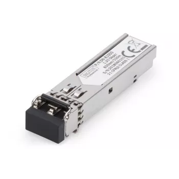 DIGITUS 1.25 Gbps SFP modulis, līdz 550m daudzmodu, LC Duplex savienotājs 1000Base-SX, 850nm