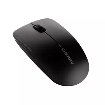 CHERRY MW 2400 Bezvadu pele, Melna, USB, Ambidextrous, Optiskā, RF Bezvadu, 1200 DPI