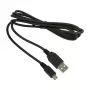 Jabra USB-A uz Micro-USB kabelis - Melns, 1.5 m