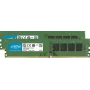 Crucial 32GB komplekts (2x16GB) DDR4-3200 UDIMM atmiņa