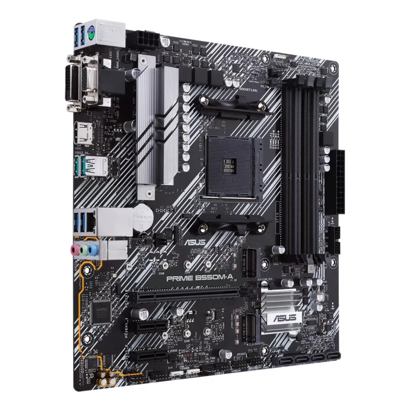 Mātesplate ASUS PRIME B550M-A AMD B550 Socket AM4 micro ATX