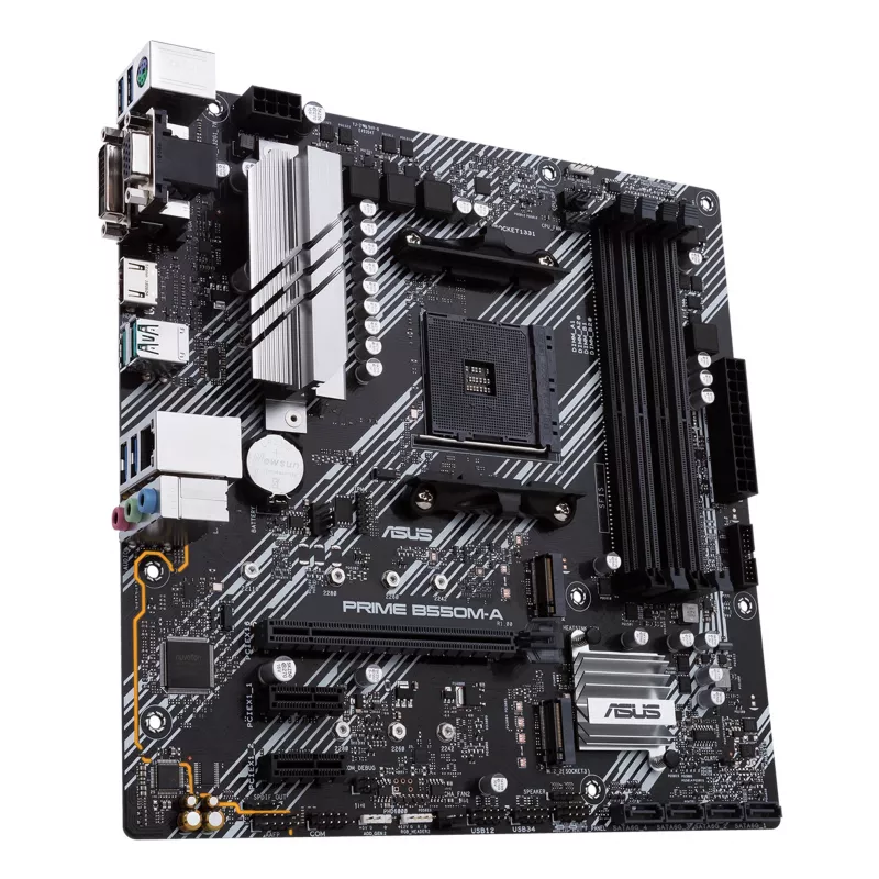 Mātesplate ASUS PRIME B550M-A AMD B550 Socket AM4 micro ATX