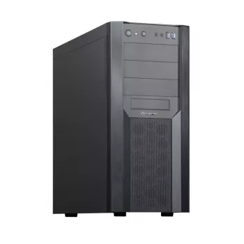 PC korpuss CHIEFTEC CW-01B-OP Tower Melns — SPCC, 7×3.5 collu sloti, 7×2.5 collu sloti, 3×5.25 collu sloti, līdz 410 mm GPU