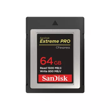 SanDisk CF Express Extreme Pro 64GB, 1500MB/s lasīšana, 800MB/s rakstīšana
