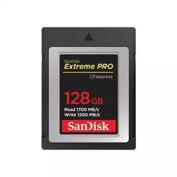 WESTERN DIGITAL SanDisk CF Express Extreme Pro 128GB, 1700MB/s lasīšana, 1200MB/s rakstīšana