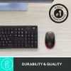 Pele Logitech M190 bezvadu USB sarkana