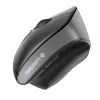 CHERRY MW 4500 LEFT Bezvadu 45° Pele Kreisajiem, Melna, USB