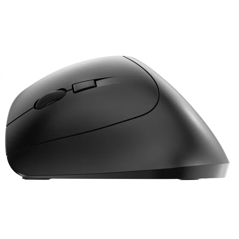 CHERRY MW 4500 LEFT Bezvadu 45° Pele Kreisajiem, Melna, USB