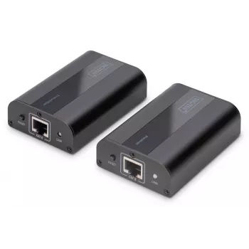 DIGITUS 4K HDMI pagarinātāju komplekts, HDMI 2.0 30/60 m tīkla kabelī (CAT6, 6a, 7), UHD 4K2K/60 Hz