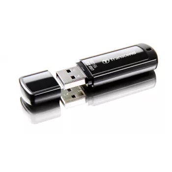 TRANSCEND JetFlash 350 16GB USB 2.0 zibatmiņa melna