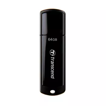 TRANSCEND JetFlash 700 64GB USB zibatmiņa - USB 3.0 - Melna