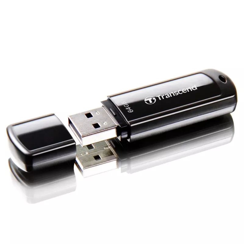 TRANSCEND JetFlash 700 64GB USB zibatmiņa - USB 3.0 - Melna