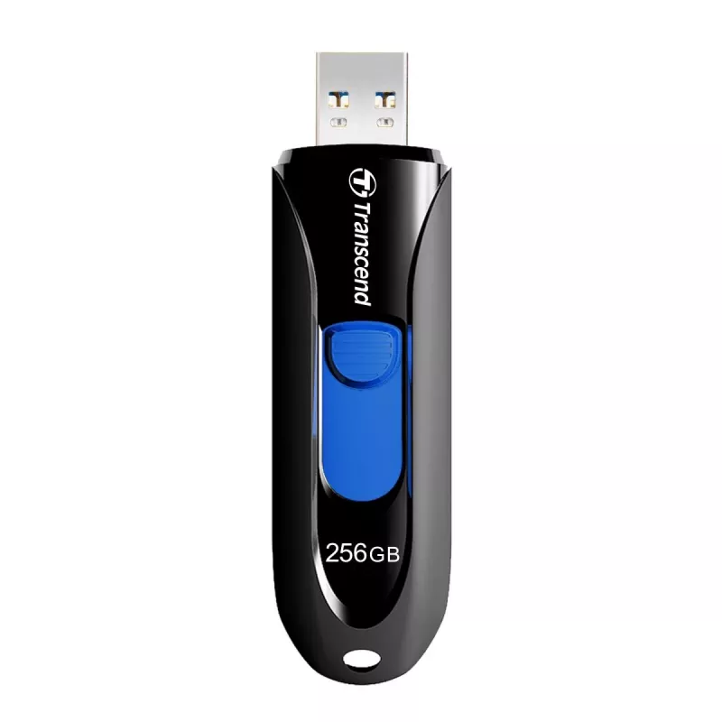 TRANSCEND JetFlash 790k - 128GB USB zibatmiņa - USB 3.1 - Melna
