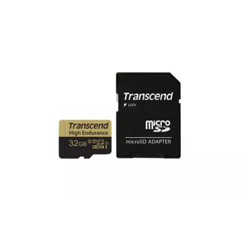 Transcend 32GB MicroSDHC Class 10 atmiņas karte ar adapteri TS32GUSDHC10