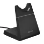 Jabra Evolve2 65 Deskstand USB-A Black bāzes stacija