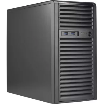 SUPERMICRO korpuss mini-tornis CSE-731I-404B - 400W Gold - Melns