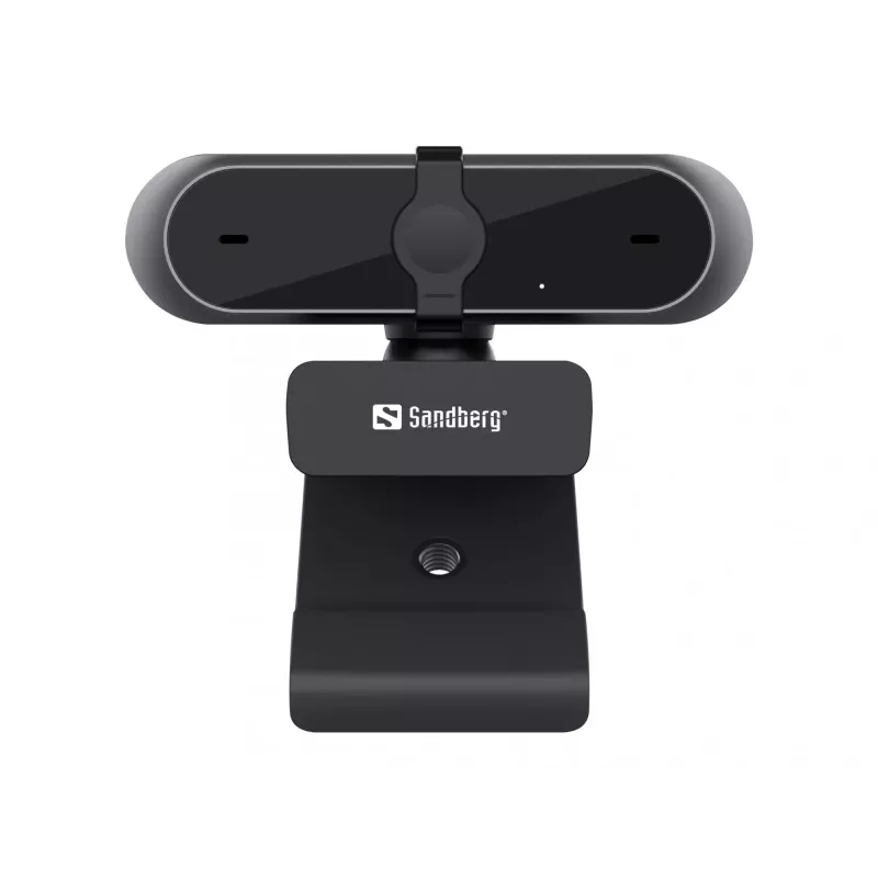 Sandberg USB Webcam Pro, 5 MP, 2592 x 1944 pikseļi, Full HD, 30 kadri/s, 1920x1080@30fps, 2595x1944@30fps, 1080p