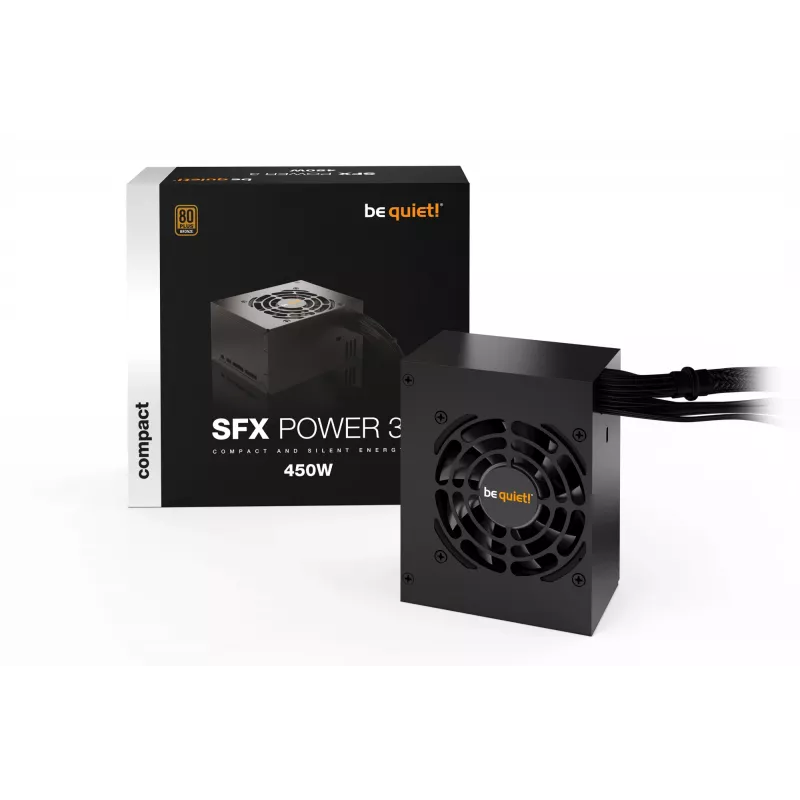 be quiet! SFX POWER 3 450W barošanas bloks 20+4 pin ATX Melns