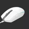 LOGITECH G203 Lightsync Gaming Mouse USB Balts