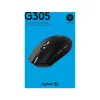 LOGITECH G305 Lightspeed bezvadu spēļu pele, melna