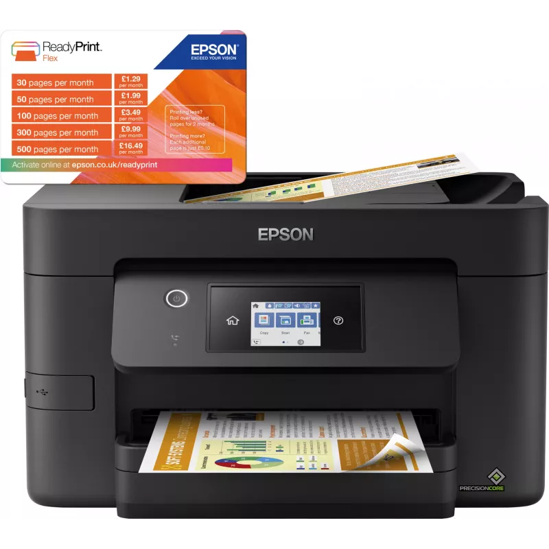 Epson WorkForce Pro WF-3820DWF Daudzfunkciju tintes printeris A4 4800 x 2400 DPI 21 lpp/min Wi-Fi