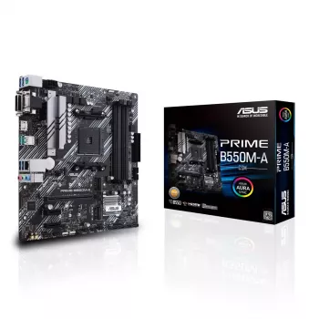 Mātesplate ASUS Prime B550M-A/CSM AMD B550 Socket AM4 micro ATX