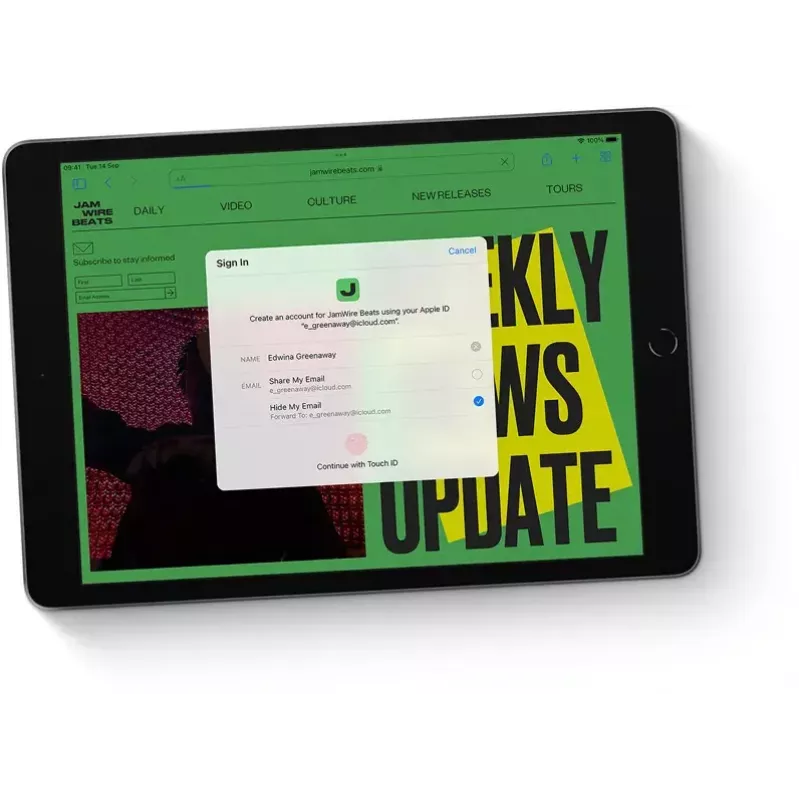 Planšetdators Apple iPad 10,2 collas (25,9 cm) 256 GB Wi‑Fi (802.11ac) A13, iPadOS 15, Pelēks, 8 MP/12 MP