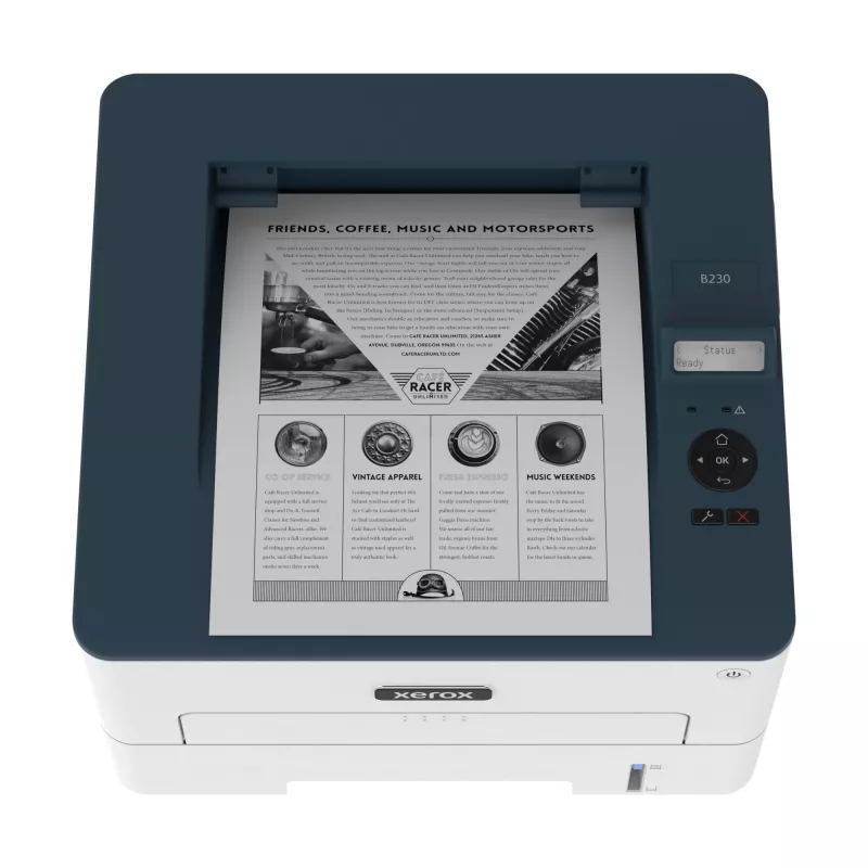Xerox B230 A4 34ppm Bezvadu Divpusējais Printeris PCL5e/6 2 Paplātes Kopā 251 Lapa