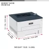 Xerox B230 A4 34ppm Bezvadu Divpusējais Printeris PCL5e/6 2 Paplātes Kopā 251 Lapa